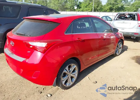 2013 Hyundai Elantra Gt из США, поврежденный, VIN KMHD35LE6DU104841